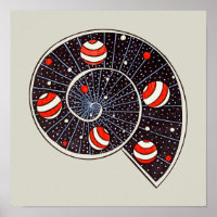Astronomia Engraçado Galáxia Espiral Espacial