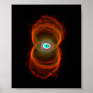 Poster Astronomia Espacial da Nebulosa de Hourglass