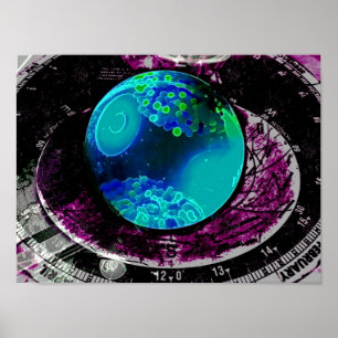 Póster Astronomia ida selvagem