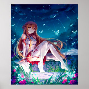 Poster Asuna - Arte por Espadas Online