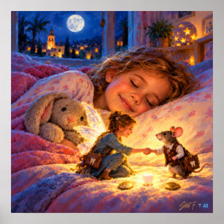 Poster At Home in Two Stories – Tooth Fairy & Ratoncito P