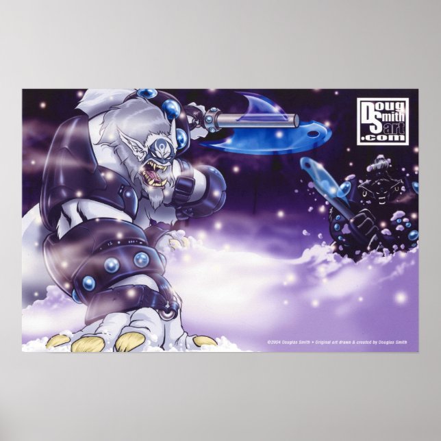 Poster Ataque à Besta (Frente)