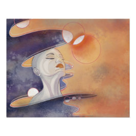 Póster Ataque à Nebula e Colar Galáctico