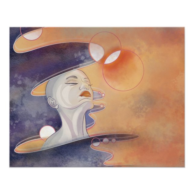 Póster Ataque à Nebula e Colar Galáctico (Frente)