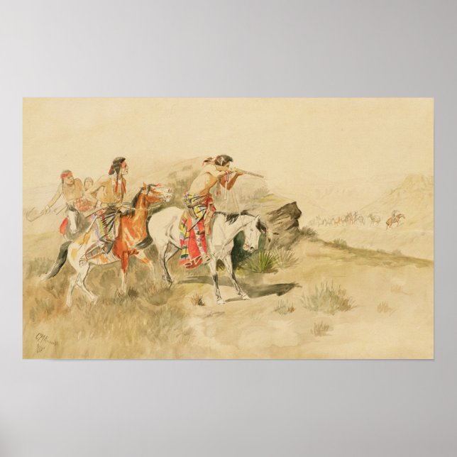 Póster Ataque aos Muleteiros (Frente)