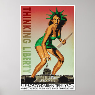 Póster Ataque da Anarquista de 50 pés