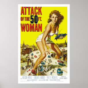 Poster Ataque da mulher de 50ft