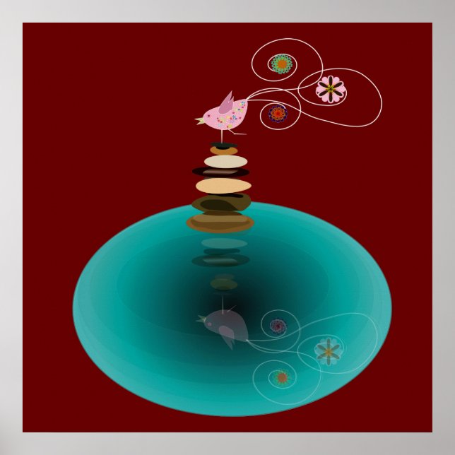 Poster Ataque de balanceamento de aves (Frente)