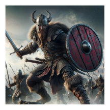 Ataque de viking às Cinzas majestoso