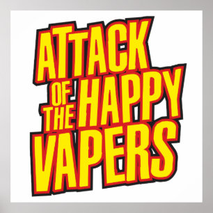Poster Ataque do Vapers feliz