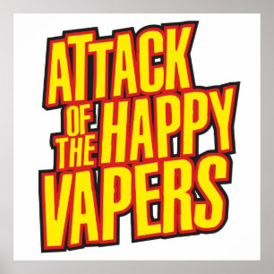 Poster Ataque do Vapers feliz