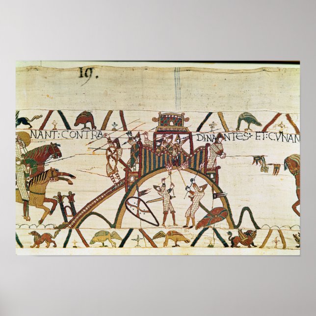 Póster Ataque na cidade de Dinan (Frente)