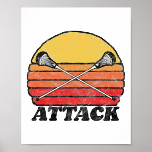 Poster Ataque Vintage X Lacrosse Cruzada Vintage Sticks 8