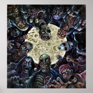 Póster Ataque Zombies (Zombie Horde)