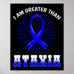 Poster Ataxia Sinal neurológico Hemiataxia Azul