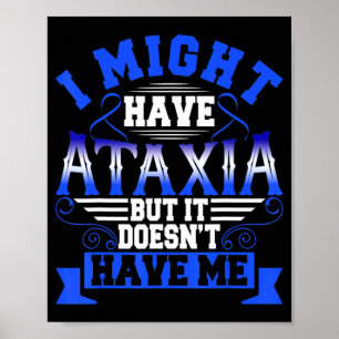 Poster Ataxia Sinal Neurológico Hemiataxia Azul Fita Nã