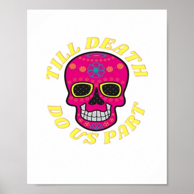 Poster Até a morte nos deixar clássicos - Casamento gótic (Frente)