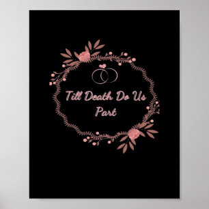 Poster Até a morte nos fazer parte - Casamento horrível