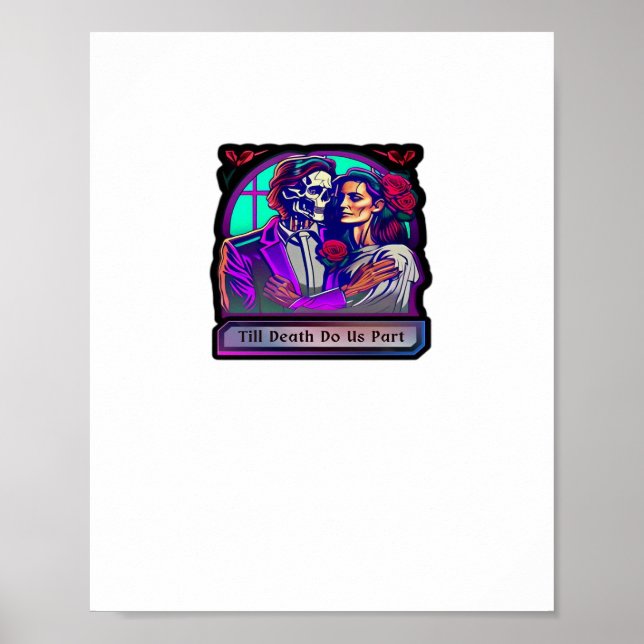 Poster Até a morte nos tornar clássicos - estética básica (Frente)