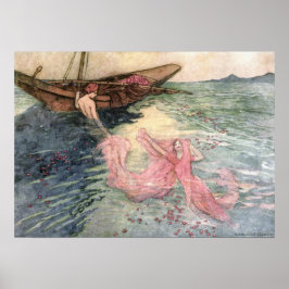 Poster Até a superfície de Warwick Goble