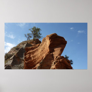 Póster Até Angels Landing no Zion National Park