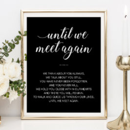 Poster Até Nos Encontrarmos De Novo, Memorial Do Casament