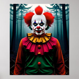 Poster até o homem mais pequeno precisa de um palhaço