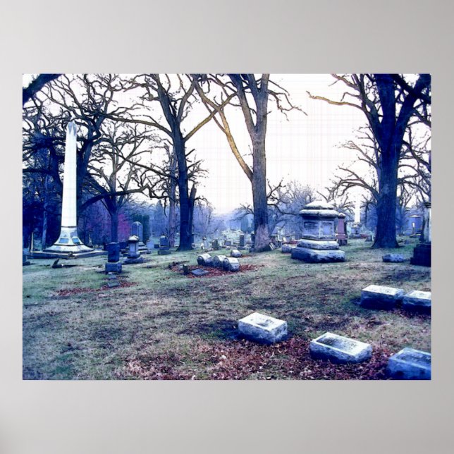 Póster Até onde o olho pode ver. (Frente)