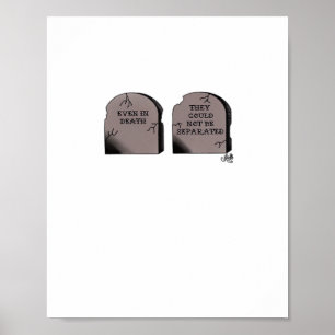 Poster Até que a morte nos faça parte do clássico - esque