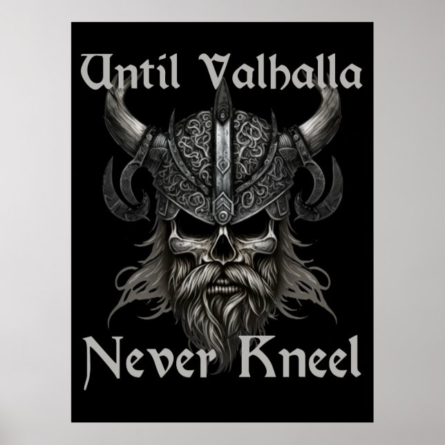 Poster Até Valhalla Nunca Se Conhecer (Frente)