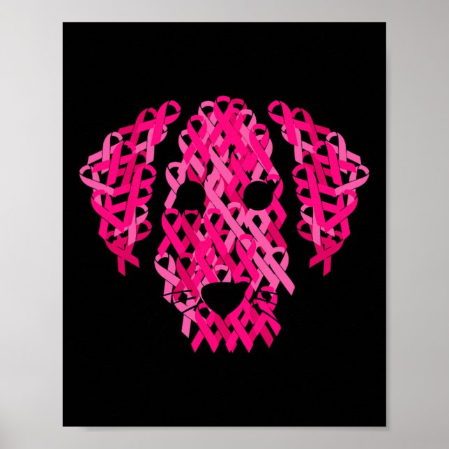 Poster Atenção ao Cancer da Fita Rosa (Frente)