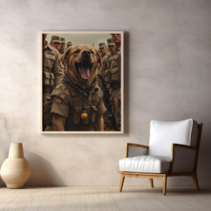 Poster Atenção! Este Yard não é limpo!