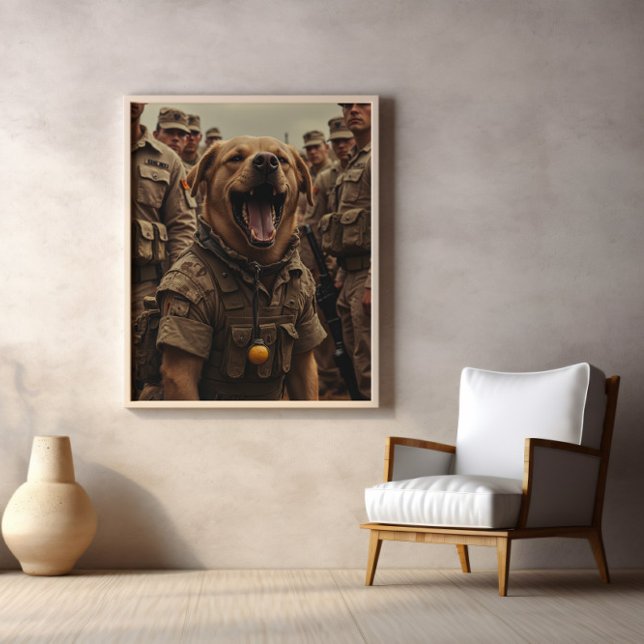 Poster Atenção! Este Yard não é limpo! (Criador carregado)