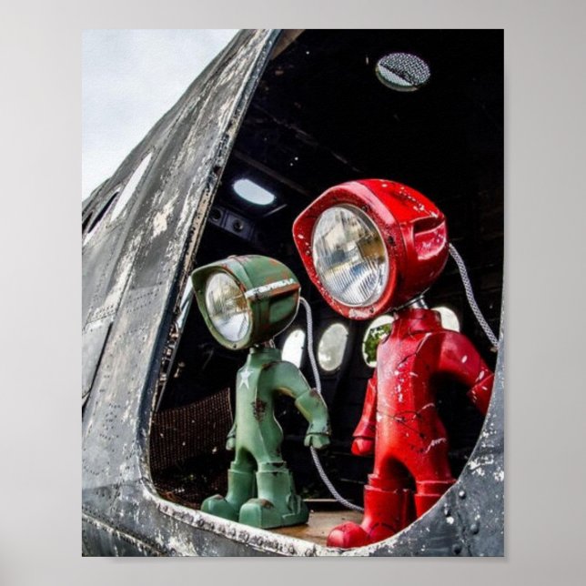 Poster Aterrissagem (Frente)