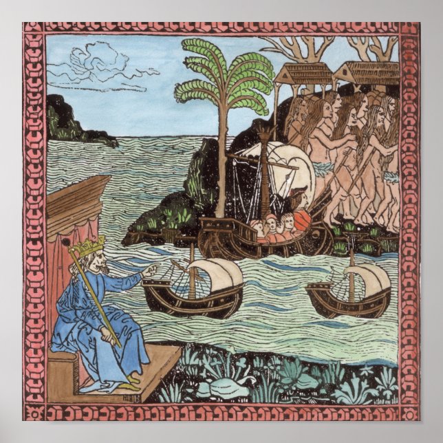 Póster Aterrissagem de Columbus (Frente)