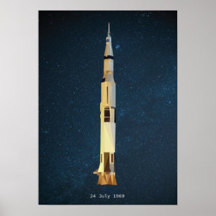 Poster Aterrissagem na Lua Apollo 11