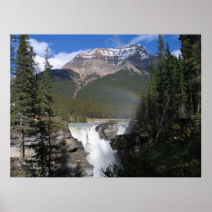 Póster Athabasca Falls