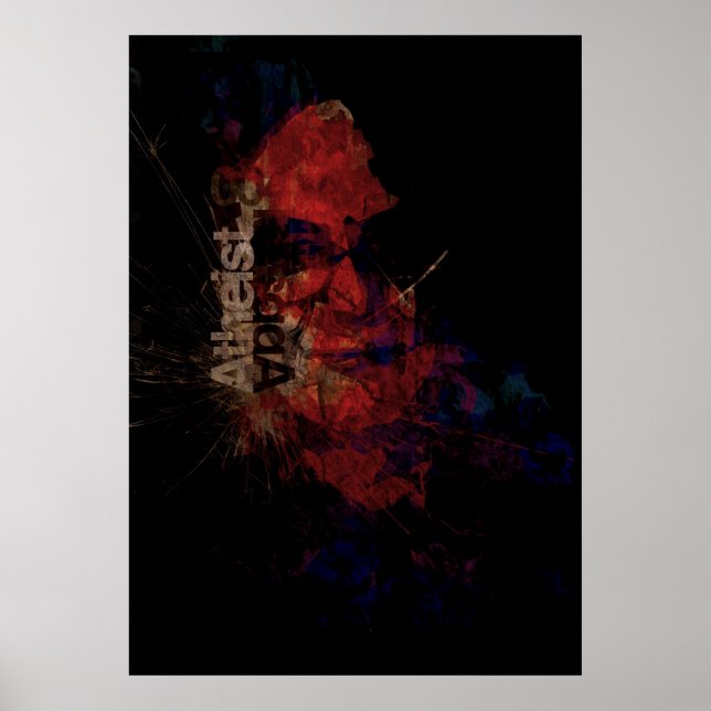 Póster Atheist Heros Richard Dawkins (Frente)