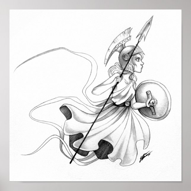 Poster Athena (Frente)