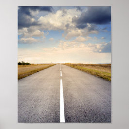 Poster Atingir a estrada