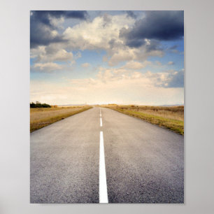 Poster Atingir a estrada