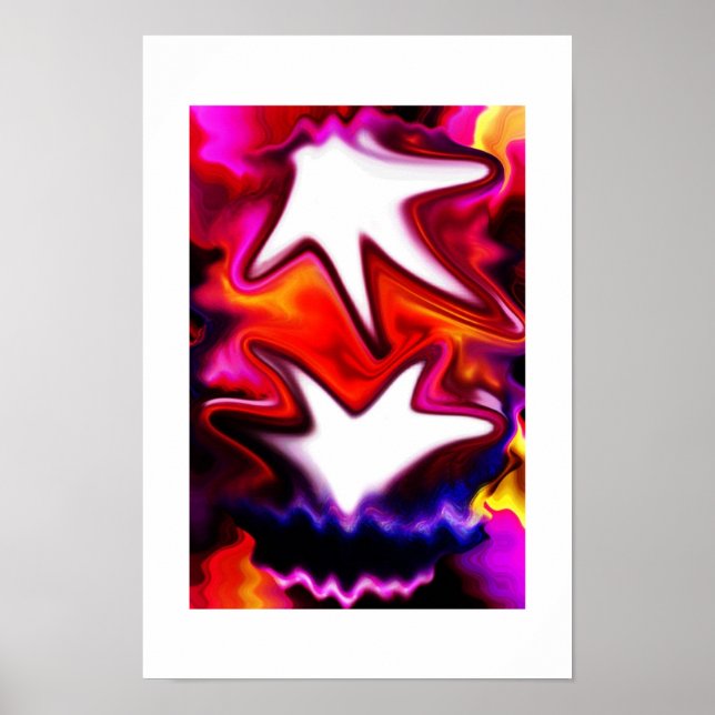 Póster Atingir no tempo (Frente)