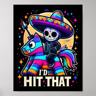 Poster Atingiria aquele Cinco da Festa Mayo - Um Par Mexi
