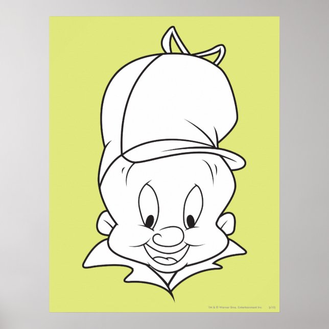 Póster Atirada de cabeça ELMER FUDD™ (Frente)