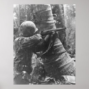 Poster Atirador marinho