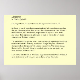 Póster Atitude