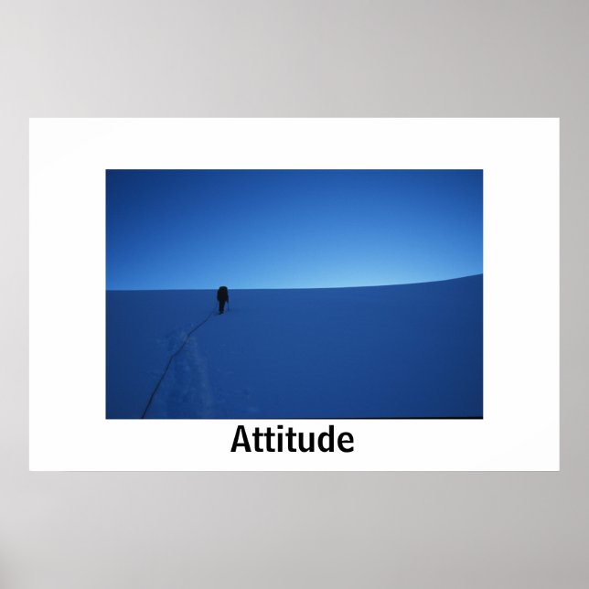 Póster Atitude (Frente)