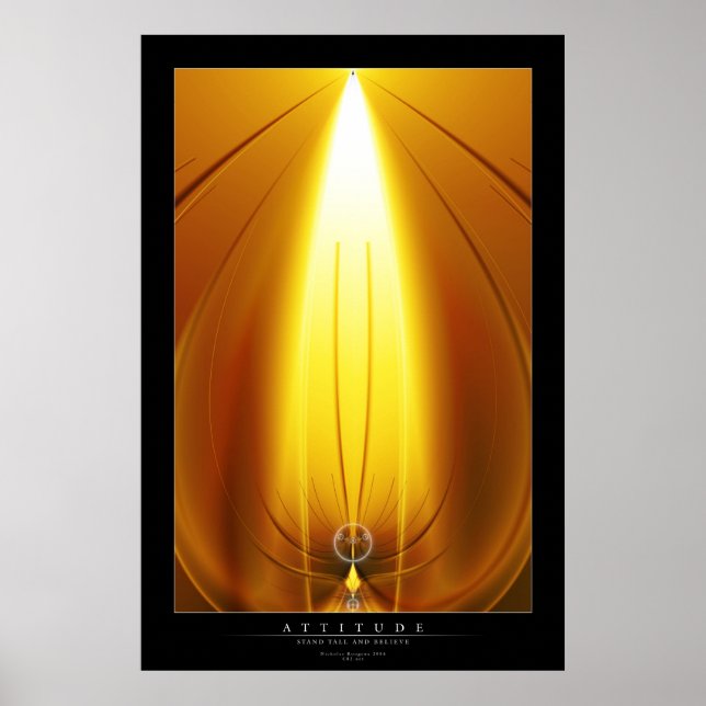 Poster Atitude (Frente)