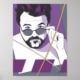 Póster atitude 80s