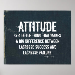 Poster Atitude do Lacrosse na sarja de Nimes